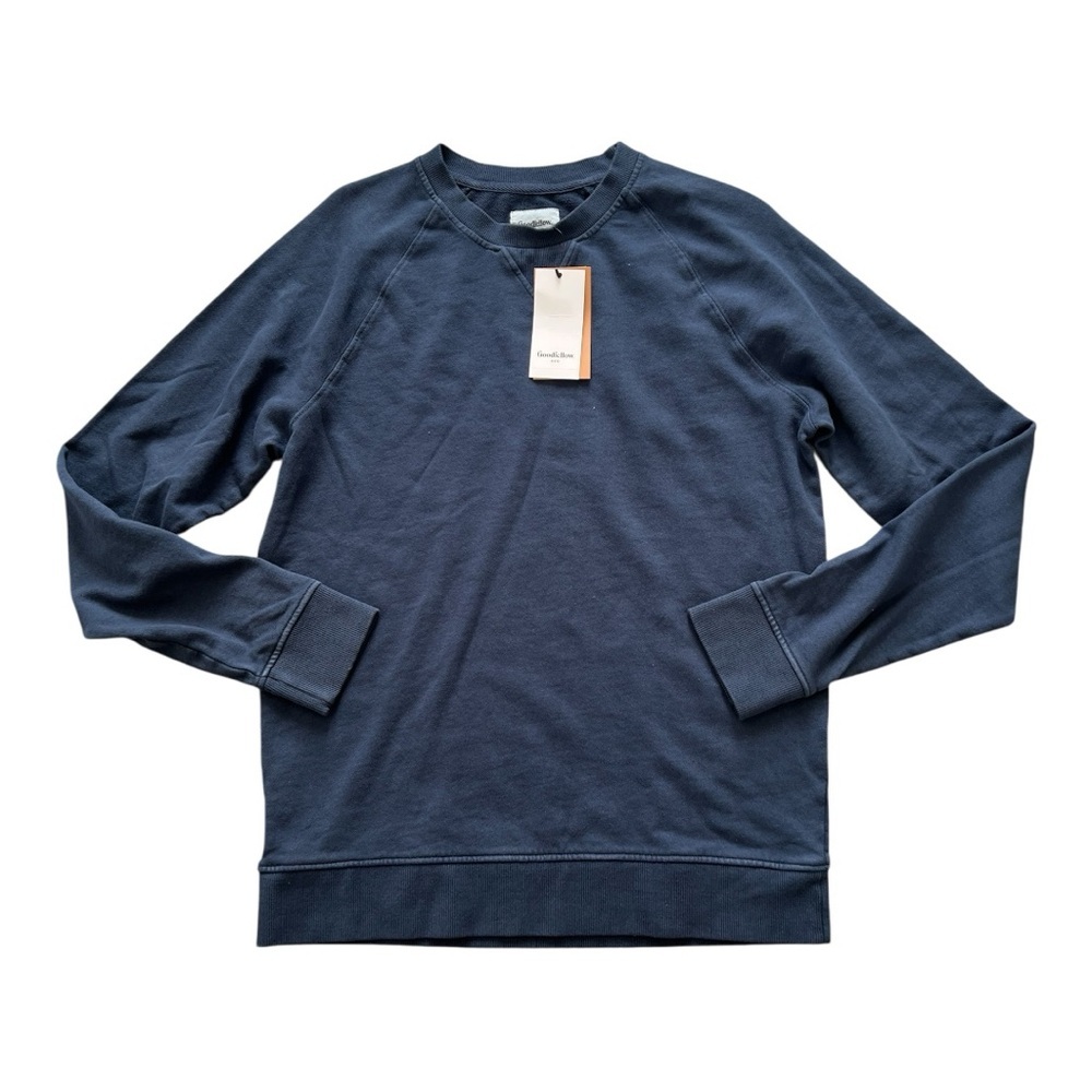 NWT Goodfellow & Co Navy Long Sleeve Sweatshirt- Size S